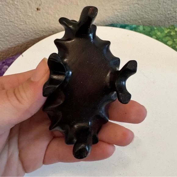 Vintage Mahogany wood dollhouse furniture table - Picture 4 of 4